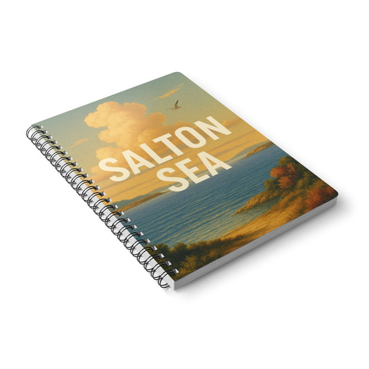 Salton Sea Wirobound Softcover Notebook, A5