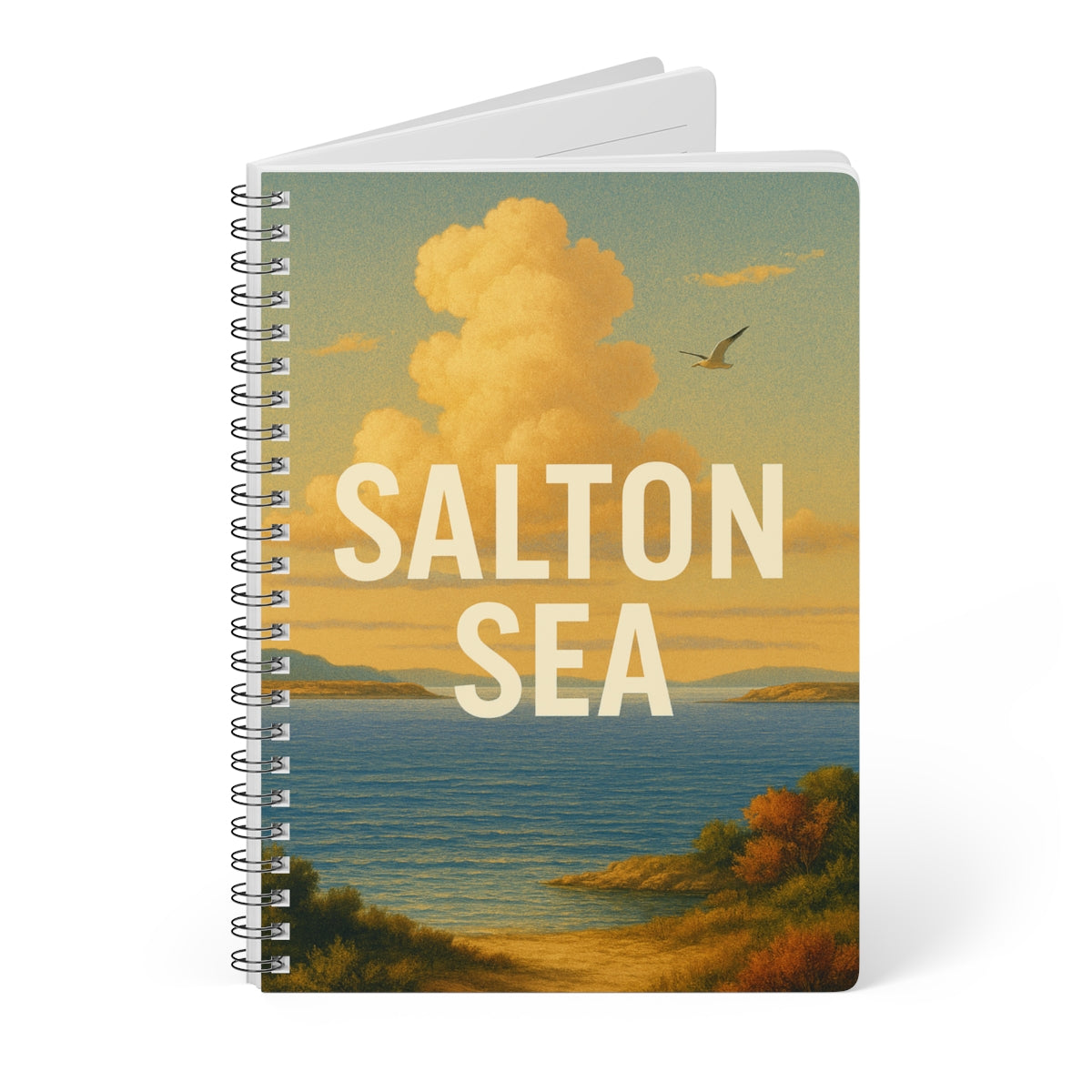 Salton Sea Wirobound Softcover Notebook, A5