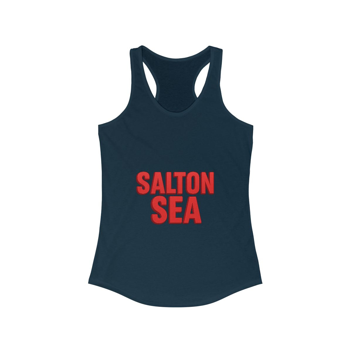 Salton Sea Women's Racerback Tank, Summer Top, Beachwear, Travel Tee, Outdoor Workouts, Casual Fashion