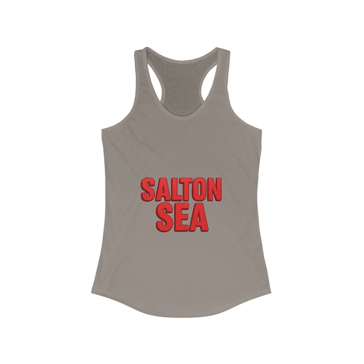 Salton Sea Women's Racerback Tank, Summer Top, Beachwear, Travel Tee, Outdoor Workouts, Casual Fashion