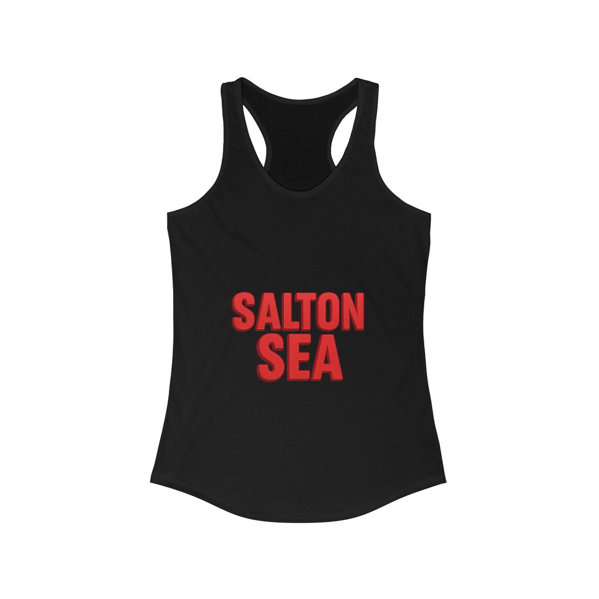 Salton Sea Women's Racerback Tank, Summer Top, Beachwear, Travel Tee, Outdoor Workouts, Casual Fashion