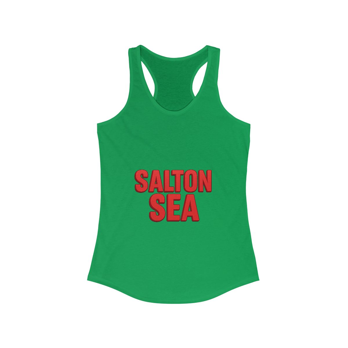 Salton Sea Women's Racerback Tank, Summer Top, Beachwear, Travel Tee, Outdoor Workouts, Casual Fashion