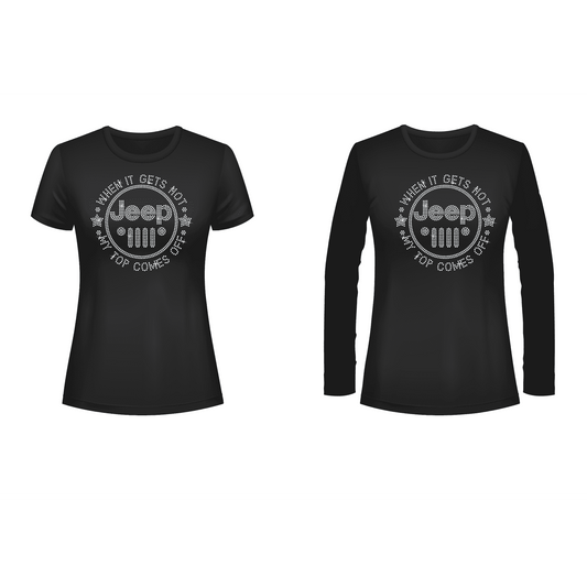 Jeeper Circle Tee Short or Long  Sleeve